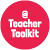 Teacher toolkit logo in a cicle